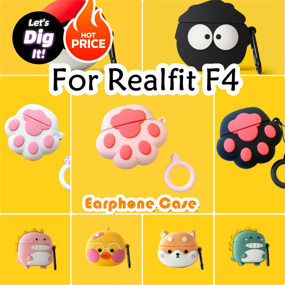 READY STOCK for Realfit F4 Case Creative Cute 3D Cartoon Soft Silicone Wireless Earphone Case Cover
READY STOCK for Realfit F4 Case Creative Cute 3D Cartoon Soft Silicone Wireless Earphone Case Cover