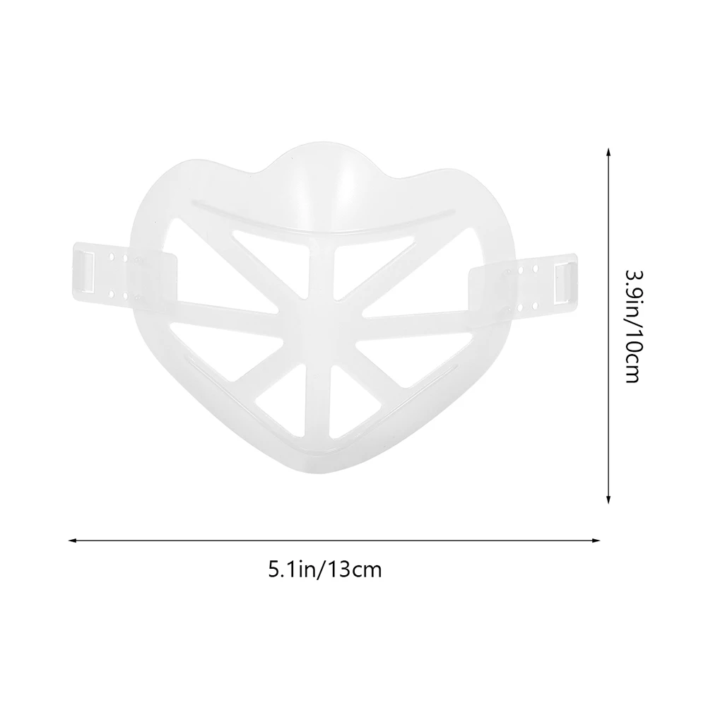 12pcs 3D Mask Bracket High Quality PE Reusable Washable Face Mask Support Anti Suffocation Adjustable Length For Disposable
12pcs 3D Mask Bracket High Quality PE Reusable Washable Face Mask Support Anti Suffocation Adjustable Length For Disposable