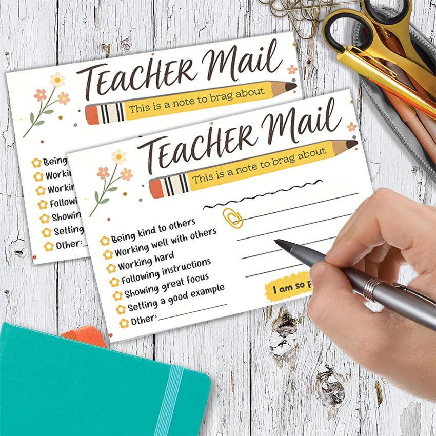 20PCS Teacher Letter Cards, Notes From Teachers To Parents, Student Reward Cards, and Student Good Behavior Incentive Cards
20PCS Teacher Letter Cards, Notes From Teachers To Parents, Student Reward Cards, and Student Good Behavior Incentive Cards