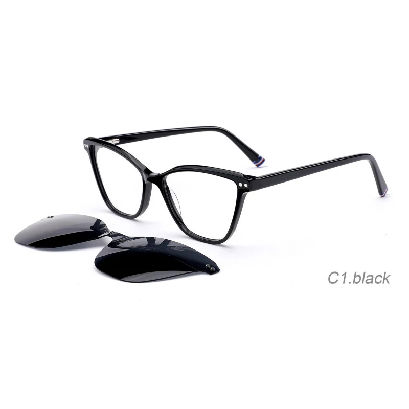 Ceofy Women Acetate Cat Eye Glasses Frame Polarized Sunglasses Brand Design Optical Prescription Glasses Women Frame Sun Clip
Ceofy Women Acetate Cat Eye Glasses Frame Polarized Sunglasses Brand Design Optical Prescription Glasses Women Frame Sun Clip