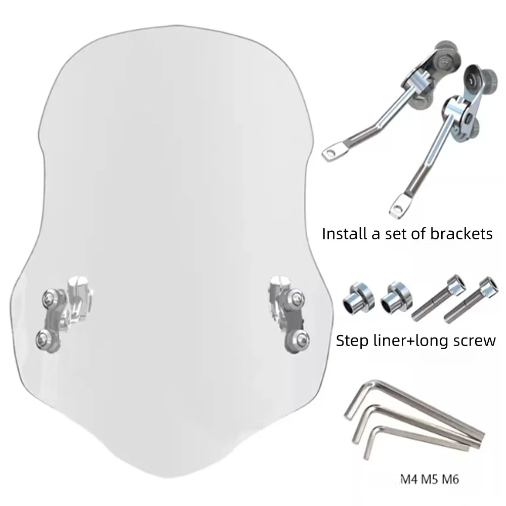 For Loncin VOGE 300R 500R 525R Special Front Windshield 300AC 500AC 525AC High Quality Windshield Modified
For Loncin VOGE 300R 500R 525R Special Front Windshield 300AC 500AC 525AC High Quality Windshield Modified