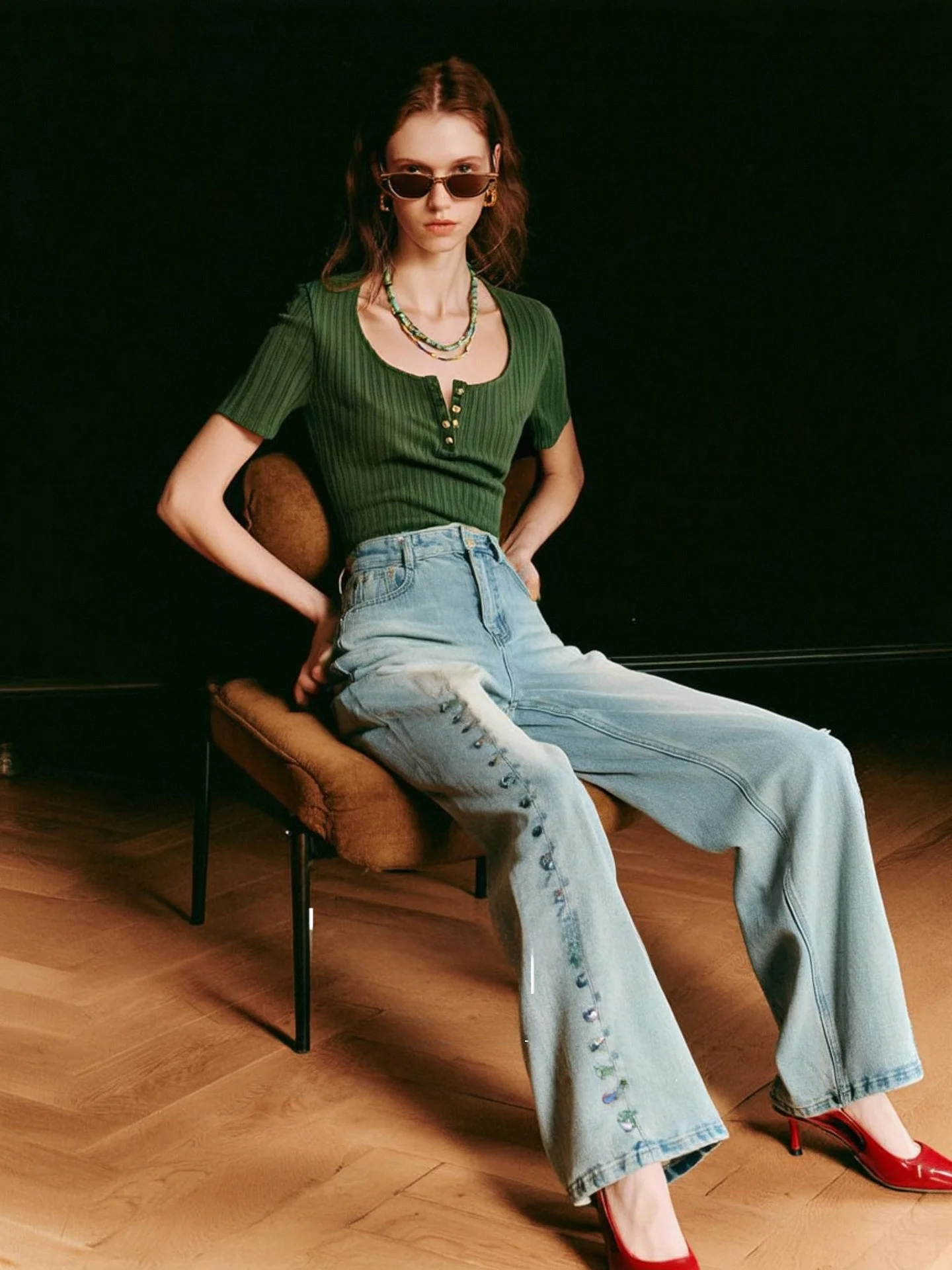 Huaappuw Women's Slim Fit Short Sleeve T-Shirt Button up Half Collar Versatile Summer 2026 Fashion French Style Tour Commute ...
Huaappuw Women's Slim Fit Short Sleeve T-Shirt Button up Half Collar Versatile Summer 2026 Fashion French Style Tour Commute ...
