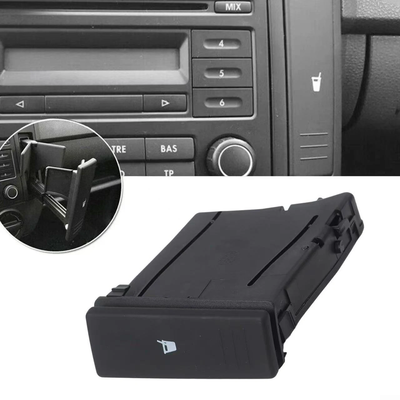 For Polo 9N 2002 2003 2004 2005 2006 2007 2008 2009 2010 Car Center Console Cup Holder 6Q0 858 602 6Q0858602E
For Polo 9N 2002 2003 2004 2005 2006 2007 2008 2009 2010 Car Center Console Cup Holder 6Q0 858 602 6Q0858602E