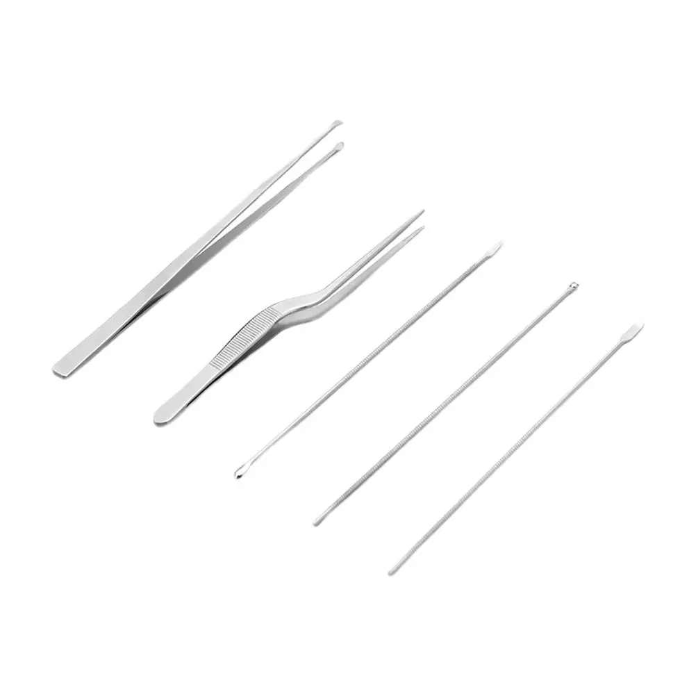 5 Pcs Ear Wax Removal Tool Kit Stainless Steel Cleaner Spoon Portable Safe Ear Tools Daily Use Gifts Silver Lightweight
5 Pcs Ear Wax Removal Tool Kit Stainless Steel Cleaner Spoon Portable Safe Ear Tools Daily Use Gifts Silver Lightweight