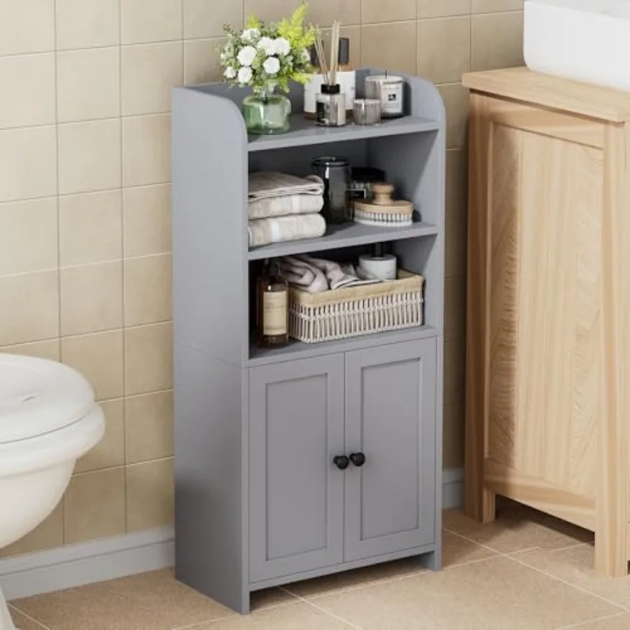 Small Bathroom Storage Cabinet, Freestanding Toilet Paper Storage with 2 Doors and Shelves, Bathroom Organizers and Storage for
Small Bathroom Storage Cabinet, Freestanding Toilet Paper Storage with 2 Doors and Shelves, Bathroom Organizers and Storage for