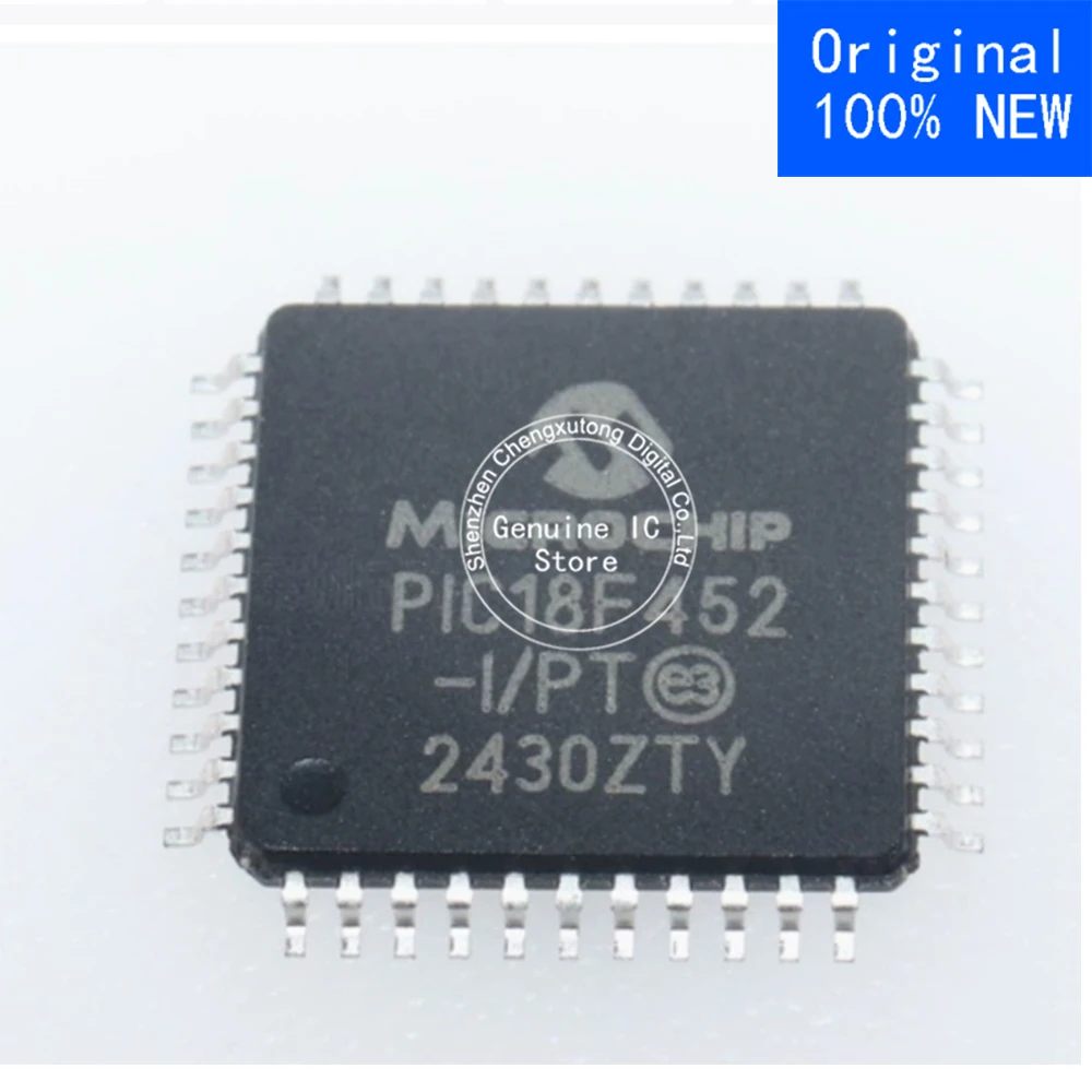PIC18F452-I/PT LQFP New Original Genuine Ic
PIC18F452-I/PT LQFP New Original Genuine Ic