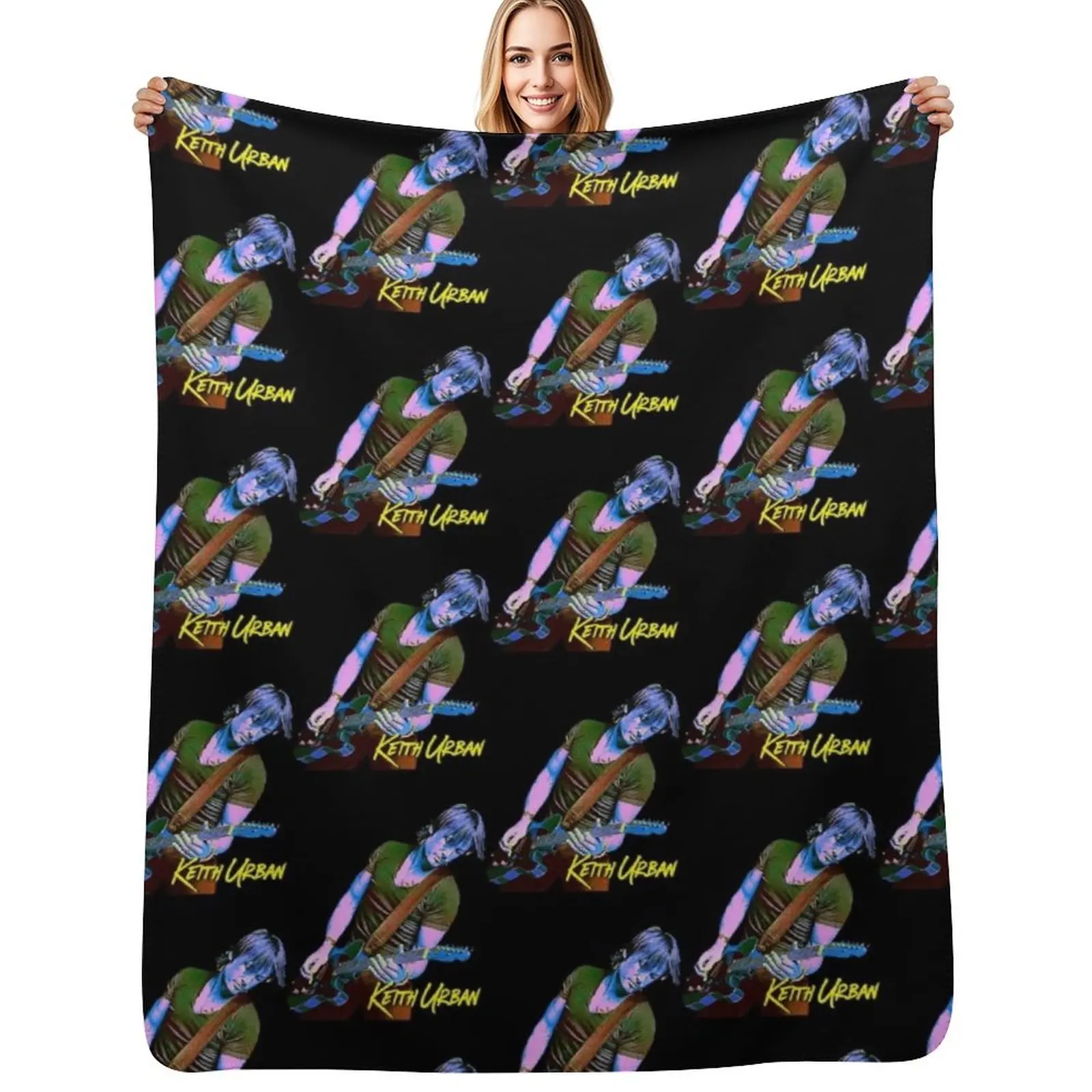 Keith Urban Throw Blanket Reusable Durable Soft Blanket for All Seasons
Keith Urban Throw Blanket Reusable Durable Soft Blanket for All Seasons