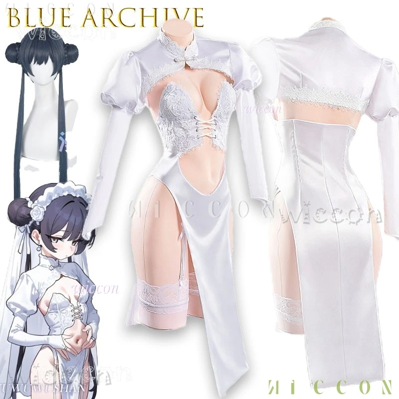 disfraz adulto Blue Archive Himari Pure Desire Sexy Lingerie Set Cheongsam Lace Design Nighttime Tease sexy woman
disfraz adulto Blue Archive Himari Pure Desire Sexy Lingerie Set Cheongsam Lace Design Nighttime Tease sexy woman