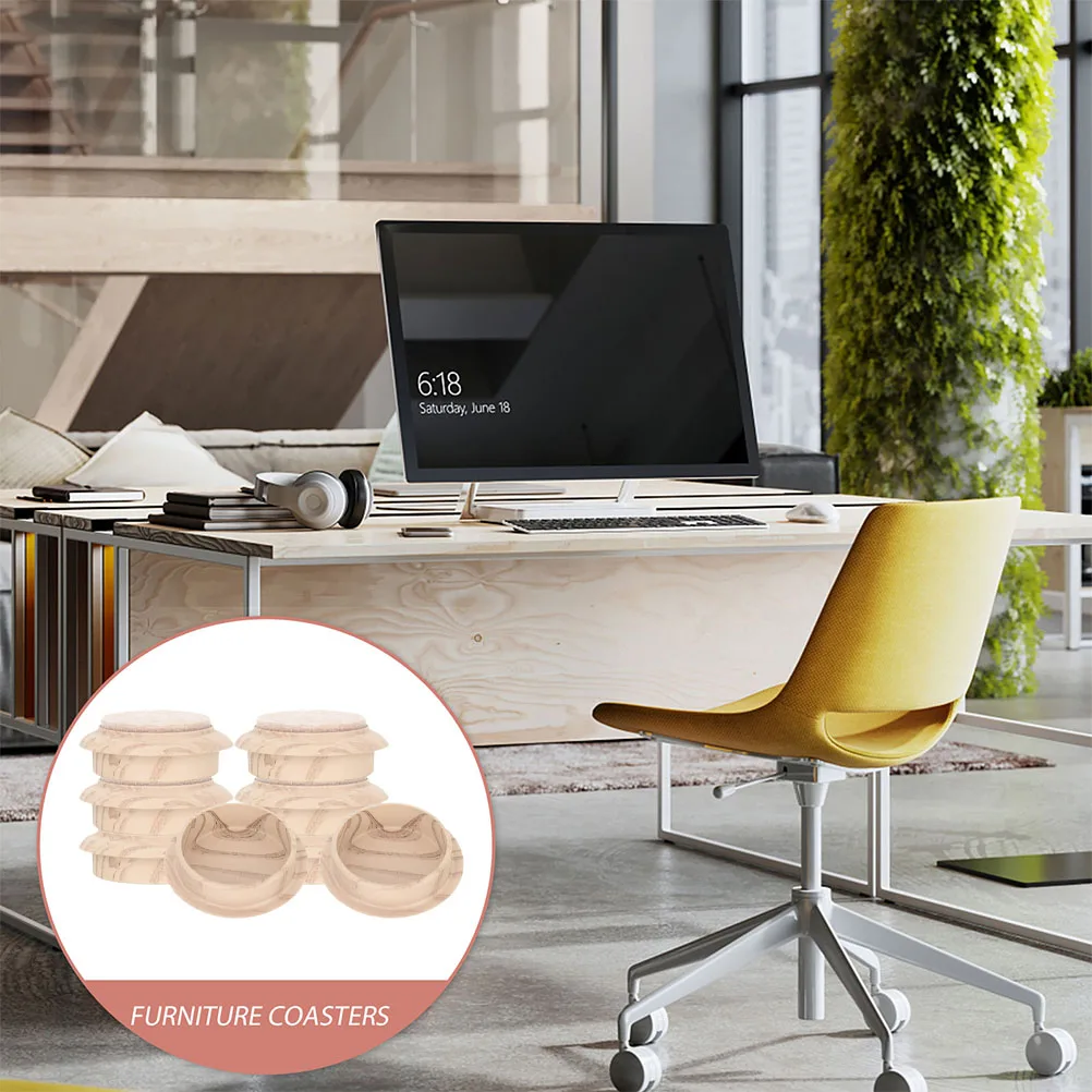 8 Pcs Furniture Wheel Stoppers Anti-scratch Floor Mats Caster Cups for Hardwood Floors Pad Felt
8 Pcs Furniture Wheel Stoppers Anti-scratch Floor Mats Caster Cups for Hardwood Floors Pad Felt