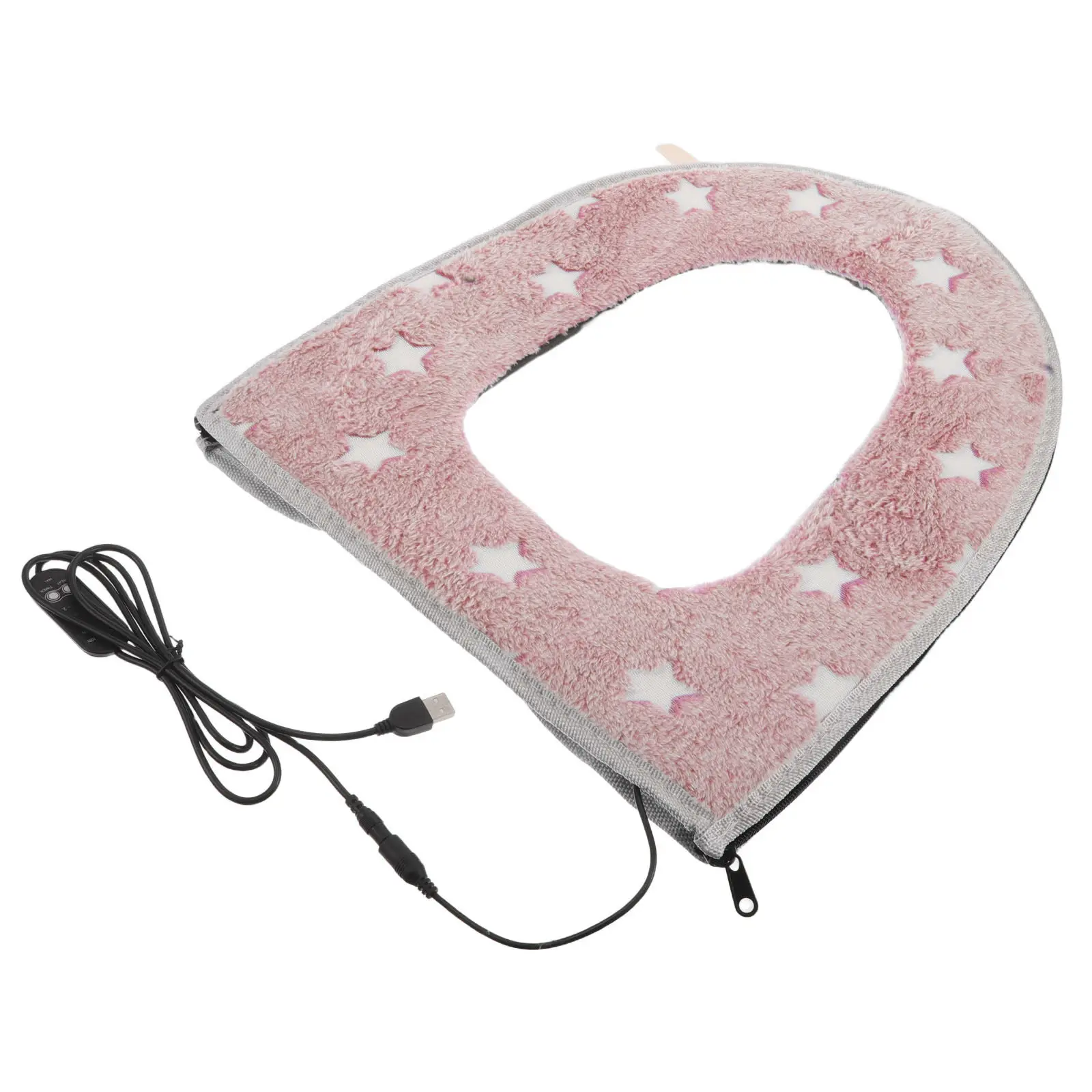 USB-подогреваемая накладка на сиденье унитаза, мягкая, моющаяся, съемная, розовая, 16.90x14.34, электрическая грелка для унитаза
USB-подогреваемая накладка на сиденье унитаза, мягкая, моющаяся, съемная, розовая, 16.90x14.34, электрическая грелка для унитаза