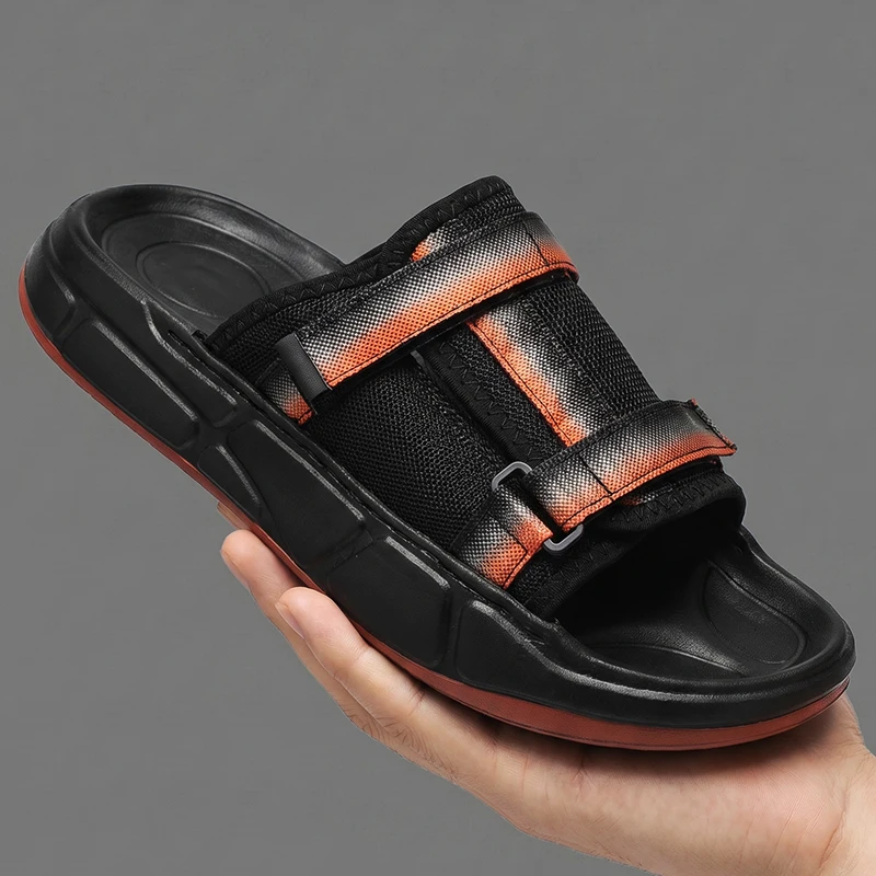 Fashion Versatile Men One-Strap Slides Summer New Trendy Casual Home Beach Footwear
Fashion Versatile Men One-Strap Slides Summer New Trendy Casual Home Beach Footwear