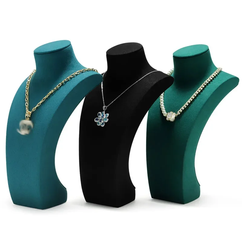 High-end portrait necklace display stand model neck jewelry display stand window jewelry display ornaments
High-end portrait necklace display stand model neck jewelry display stand window jewelry display ornaments