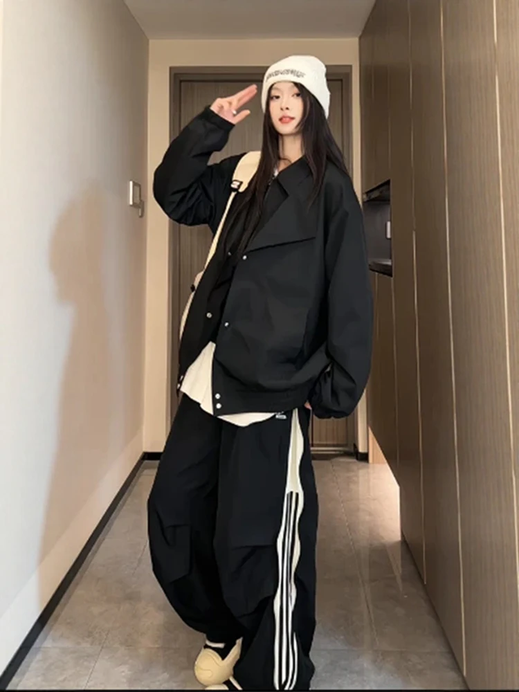 Куртка Bla Samurai с двойным воротником, унисекс, осенний дизайн, повседневная, ветрозащитная, на молнии, в бейсбольном стиле
Куртка Bla Samurai с двойным воротником, унисекс, осенний дизайн, повседневная, ветрозащитная, на молнии, в бейсбольном стиле