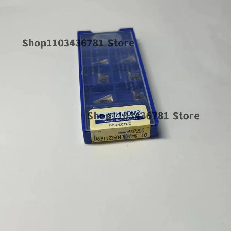 Sumitomo AXMT123504PDER-G ACP200 / AXMT123508PDER-G ACP200 CNC turning tool blade carbide inserts 10Pcs
Sumitomo AXMT123504PDER-G ACP200 / AXMT123508PDER-G ACP200 CNC turning tool blade carbide inserts 10Pcs