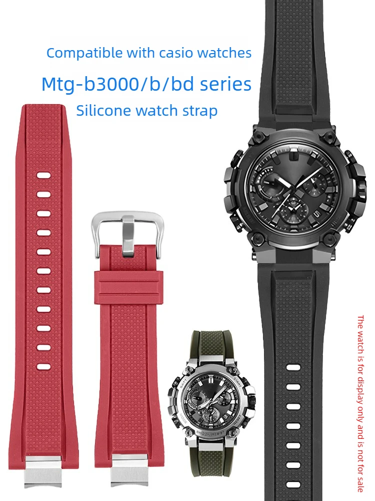 Подходит для Casio Steel Heart G-SHOCK серии MTG-B3000, модифицированный быстросъемный силиконовый ремешок для часов, мужской.
Подходит для Casio Steel Heart G-SHOCK серии MTG-B3000, модифицированный быстросъемный силиконовый ремешок для часов, мужской.