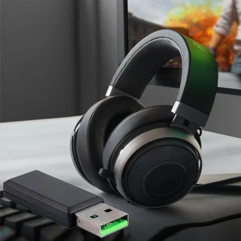 USB-приемник, беспроводной ключ для Kraken HyperSense, беспроводные игровые наушники, гарнитура, разъем
USB-приемник, беспроводной ключ для Kraken HyperSense, беспроводные игровые наушники, гарнитура, разъем