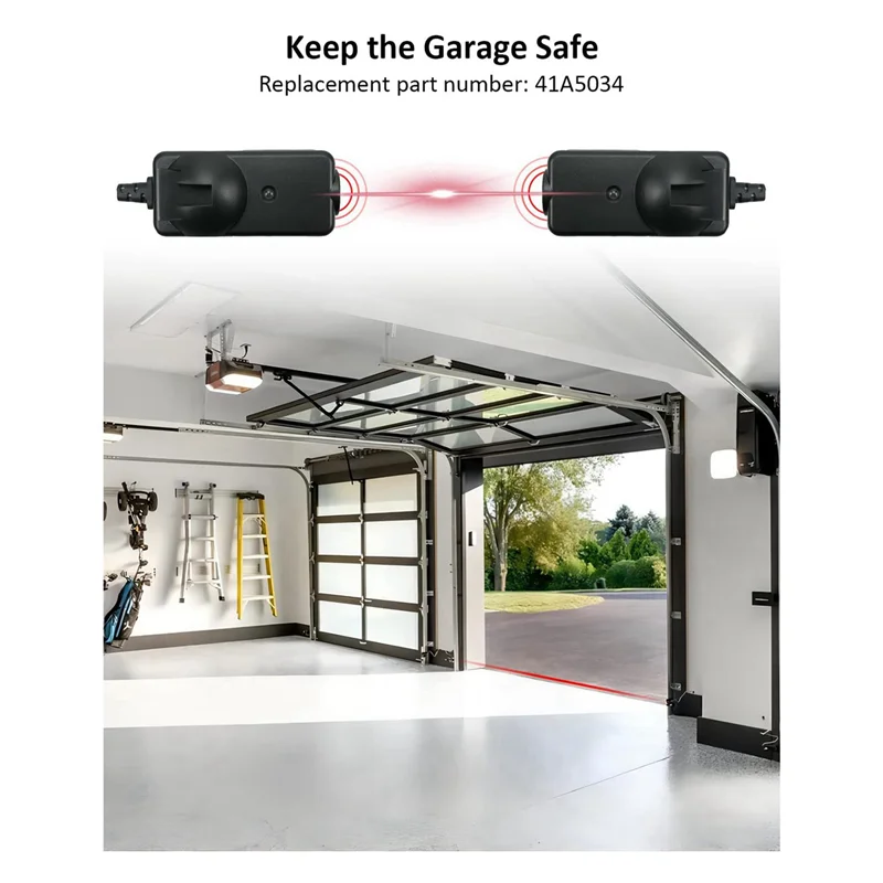 【Flash Sale】4Pcs Garage Door Opener Safety Sensor Eyes Fit For Liftmaster Sears Chamberlain With Brackets
【Flash Sale】4Pcs Garage Door Opener Safety Sensor Eyes Fit For Liftmaster Sears Chamberlain With Brackets