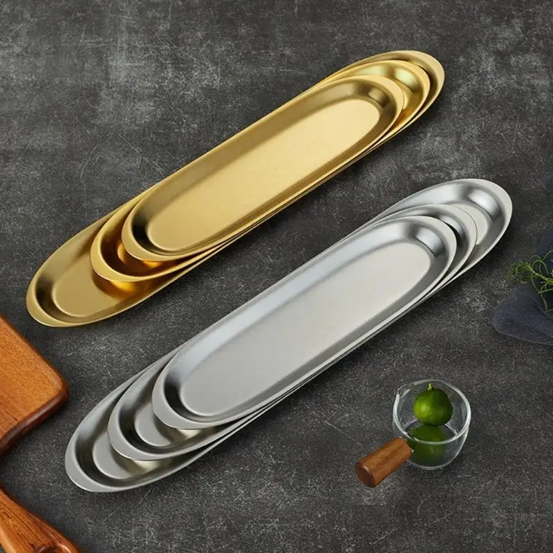 E8BD Rustproof Striped Narrow Serving Platter Stainless Steel Dining Plate Linear Pattern Dish For Parties Picnics
E8BD Rustproof Striped Narrow Serving Platter Stainless Steel Dining Plate Linear Pattern Dish For Parties Picnics