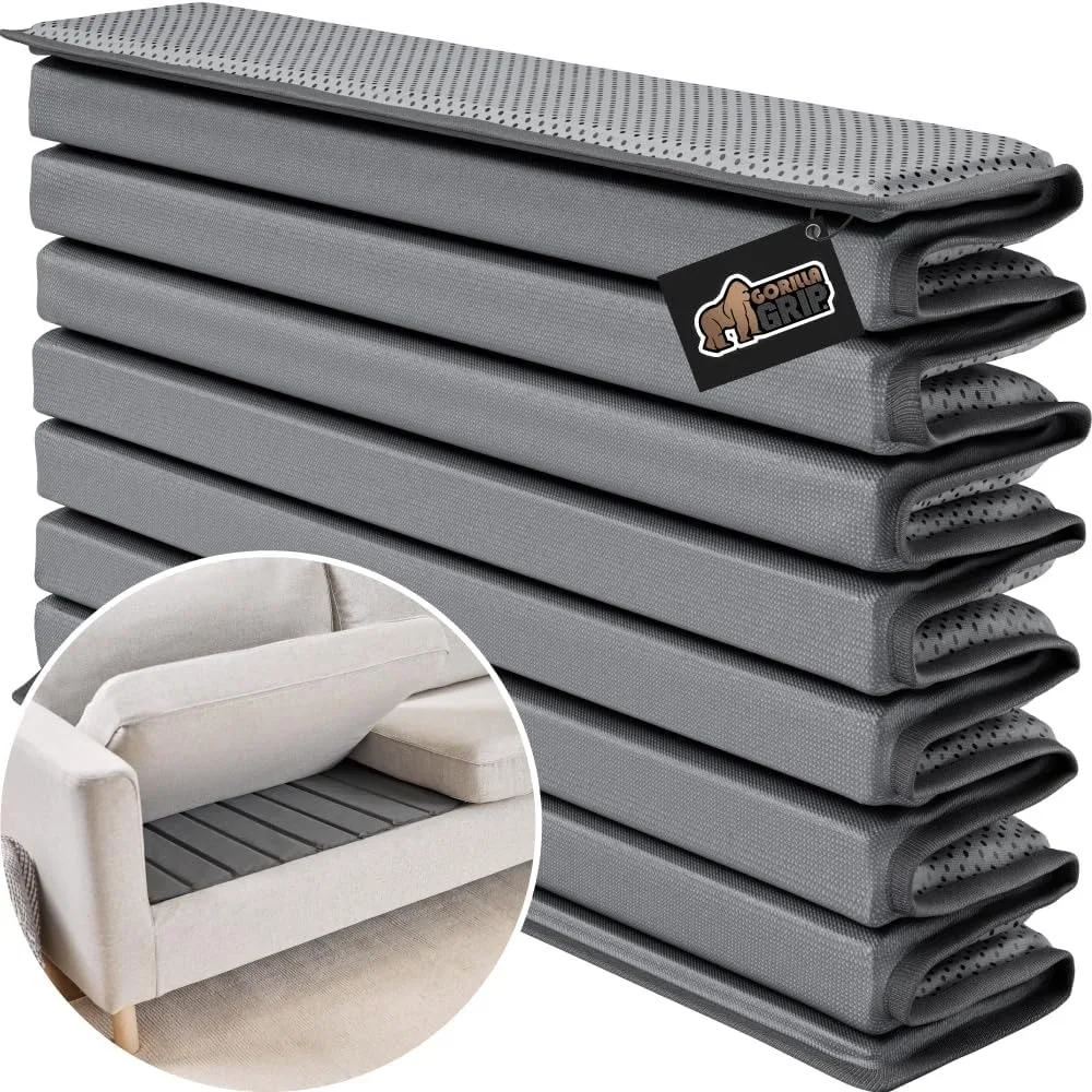 GORILLA GRIP Heavy Duty Couch Cushion Support Board to Fix Sagging Sofas, 21.5 x 70 Sofa, Thick Plywood Boards Add Strong Seat S
GORILLA GRIP Heavy Duty Couch Cushion Support Board to Fix Sagging Sofas, 21.5 x 70 Sofa, Thick Plywood Boards Add Strong Seat S