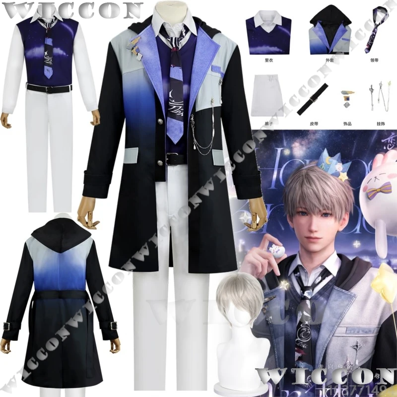 Xavier 2025 Birthday Dress Game Love And Deepspace Cosplay Costume Purple Black Suit Coat Man Full Set Cos Girl Halloween Party
Xavier 2025 Birthday Dress Game Love And Deepspace Cosplay Costume Purple Black Suit Coat Man Full Set Cos Girl Halloween Party