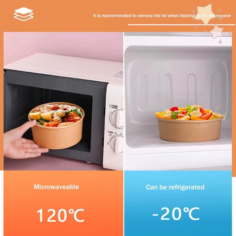 25pcs Kraft Paper Bowls Cups Fruit Salad Bowl Kraft Containers Salad Food Prep Kraft Box Cream Ice Snack Storage 500/750/1000ml
25pcs Kraft Paper Bowls Cups Fruit Salad Bowl Kraft Containers Salad Food Prep Kraft Box Cream Ice Snack Storage 500/750/1000ml