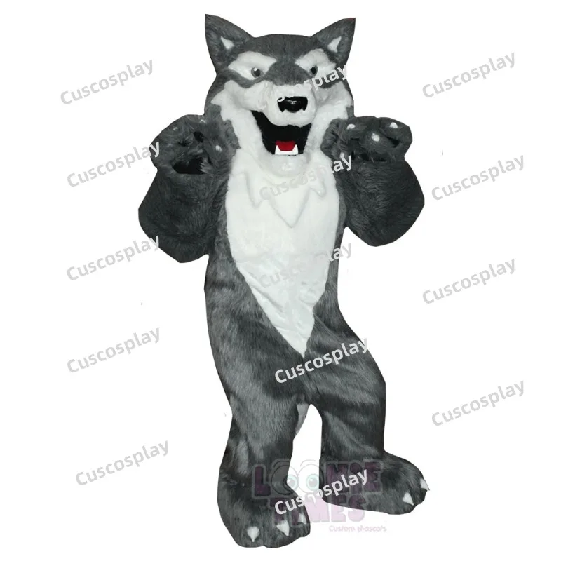 Grey Fur Fox Dog Wolf Mascot Costume Furry Suit Fursuit Halloween Christmas Birthday Party Gift
Grey Fur Fox Dog Wolf Mascot Costume Furry Suit Fursuit Halloween Christmas Birthday Party Gift