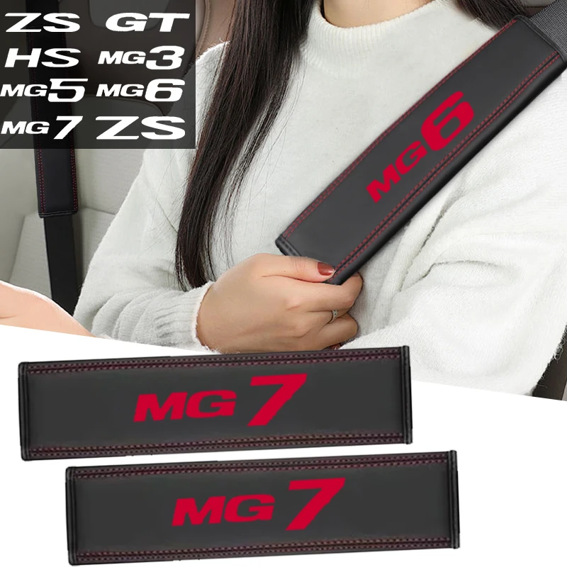 2pcs Leather Car Seat Belt Universal Safety Belt Cover For MG ZS HS GT 7 6 5 Saloon 3SW TF3 MorrisGarages Xross EHS GS EZS
2pcs Leather Car Seat Belt Universal Safety Belt Cover For MG ZS HS GT 7 6 5 Saloon 3SW TF3 MorrisGarages Xross EHS GS EZS