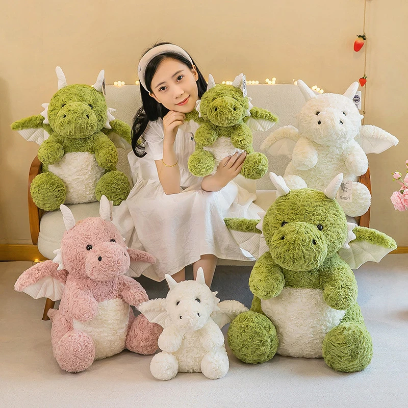 Кавайная плюшевая игрушка-дракон, милая сидящая кукла, детский подарок на день рождения, мягкая наполненная кукла для детей
Кавайная плюшевая игрушка-дракон, милая сидящая кукла, детский подарок на день рождения, мягкая наполненная кукла для детей