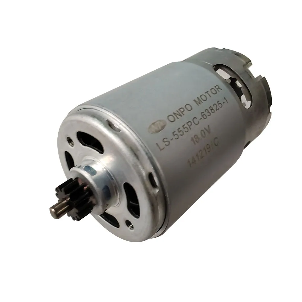 ONPO LS-555PC-63825-1 18V 13Teeth DC Motor For Black&Decker ,Impact Codeless Electric Screwdriver&Drill
ONPO LS-555PC-63825-1 18V 13Teeth DC Motor For Black&Decker ,Impact Codeless Electric Screwdriver&Drill