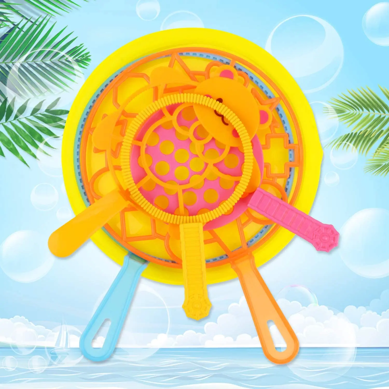 15PCS Big Bubbles Wand Kit For Kids Creative Bubble Making Colorful Bubble For Outdoor Activity & Party
15PCS Big Bubbles Wand Kit For Kids Creative Bubble Making Colorful Bubble For Outdoor Activity & Party