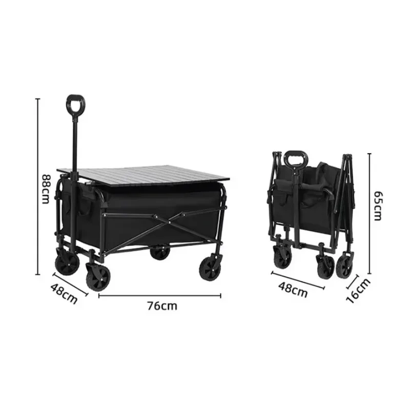 Custom Campsite 80L Adjustable Portable Collapsible Folding Outdoor Garden Trolley Beach Picnic Foldable Camping Wagon Cart
Custom Campsite 80L Adjustable Portable Collapsible Folding Outdoor Garden Trolley Beach Picnic Foldable Camping Wagon Cart