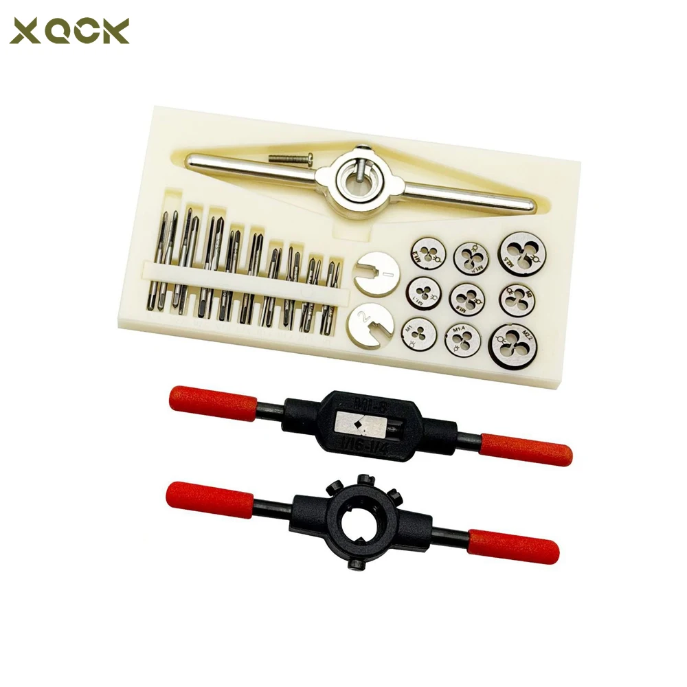Mini Tap and Die Set M1 to M2.5 Metric Precision Threading Tool Kit for Watch Repair Craft Making Hobbyists Jewelry Tools
Mini Tap and Die Set M1 to M2.5 Metric Precision Threading Tool Kit for Watch Repair Craft Making Hobbyists Jewelry Tools