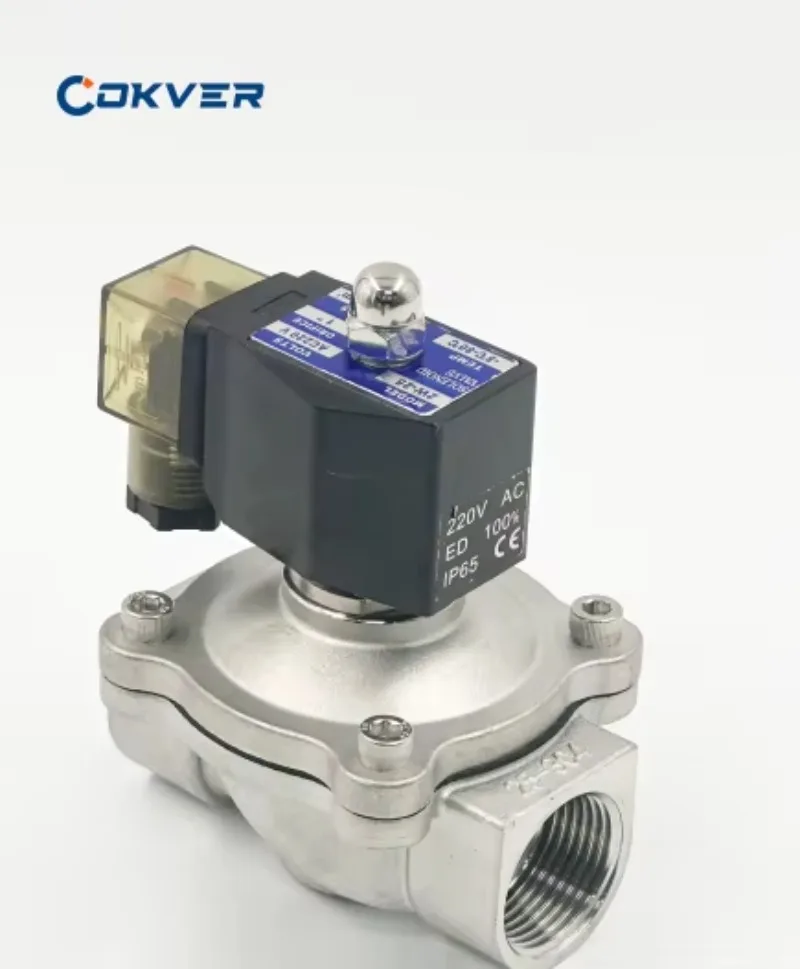 High Quality AC220V/DC24V Control OEM Customizable Stainless Steel Solenoid Valve for Water/Air/Oil
High Quality AC220V/DC24V Control OEM Customizable Stainless Steel Solenoid Valve for Water/Air/Oil