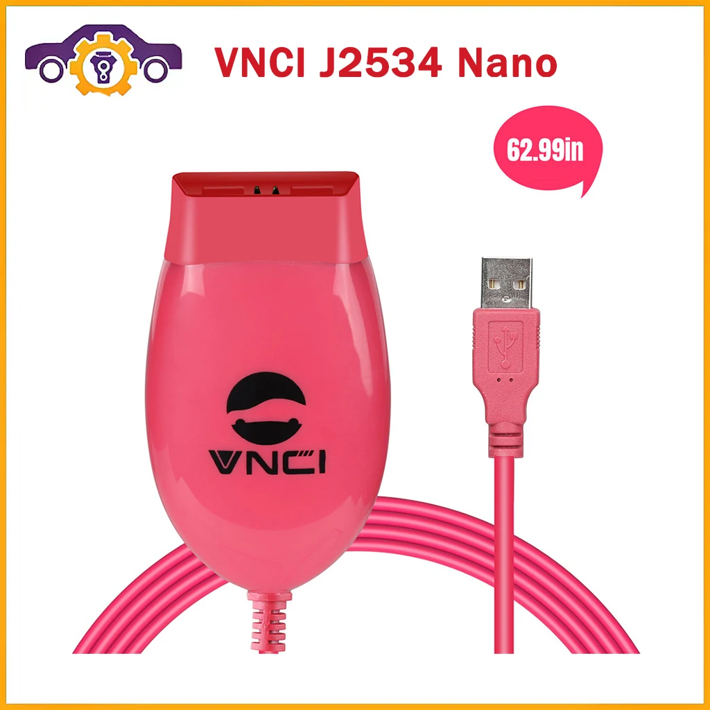 VNCI J2534 Nano Suit for J2534 Passthru & ELM327 Diagnose J1979 Compatible Vehicles Switch Mode Automatically
VNCI J2534 Nano Suit for J2534 Passthru & ELM327 Diagnose J1979 Compatible Vehicles Switch Mode Automatically