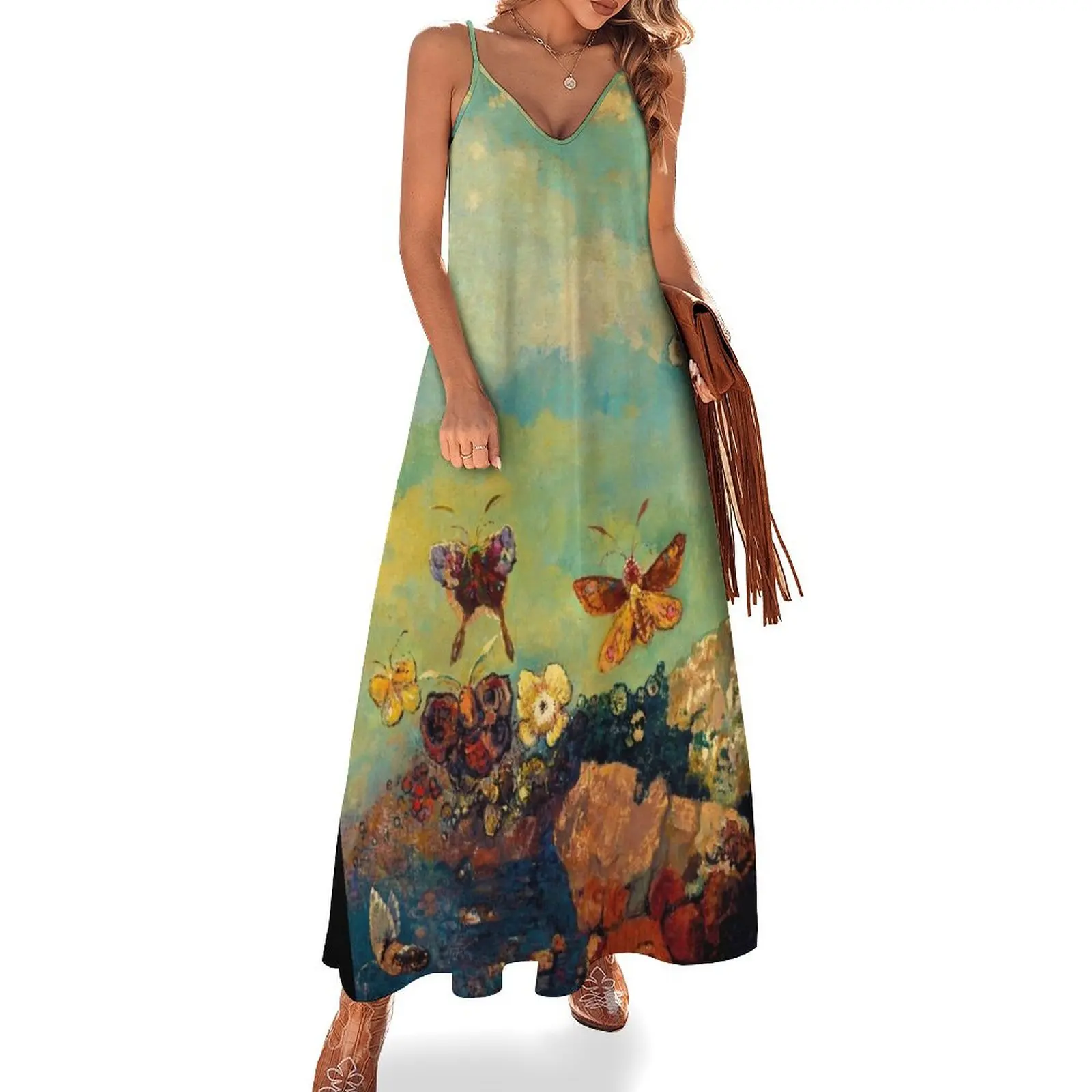 Odilon Redon Butterflies Sleeveless Dress Dance dresses Bridesmaid dress woman women dress
Odilon Redon Butterflies Sleeveless Dress Dance dresses Bridesmaid dress woman women dress
