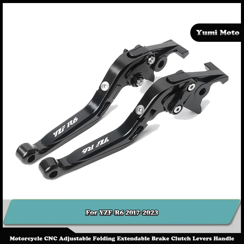 Motorcycle Folding Adjustable Brake Clutch Levers Handlebar For YAMAHA YZF R6 YZF-R6 2017-2023
Motorcycle Folding Adjustable Brake Clutch Levers Handlebar For YAMAHA YZF R6 YZF-R6 2017-2023