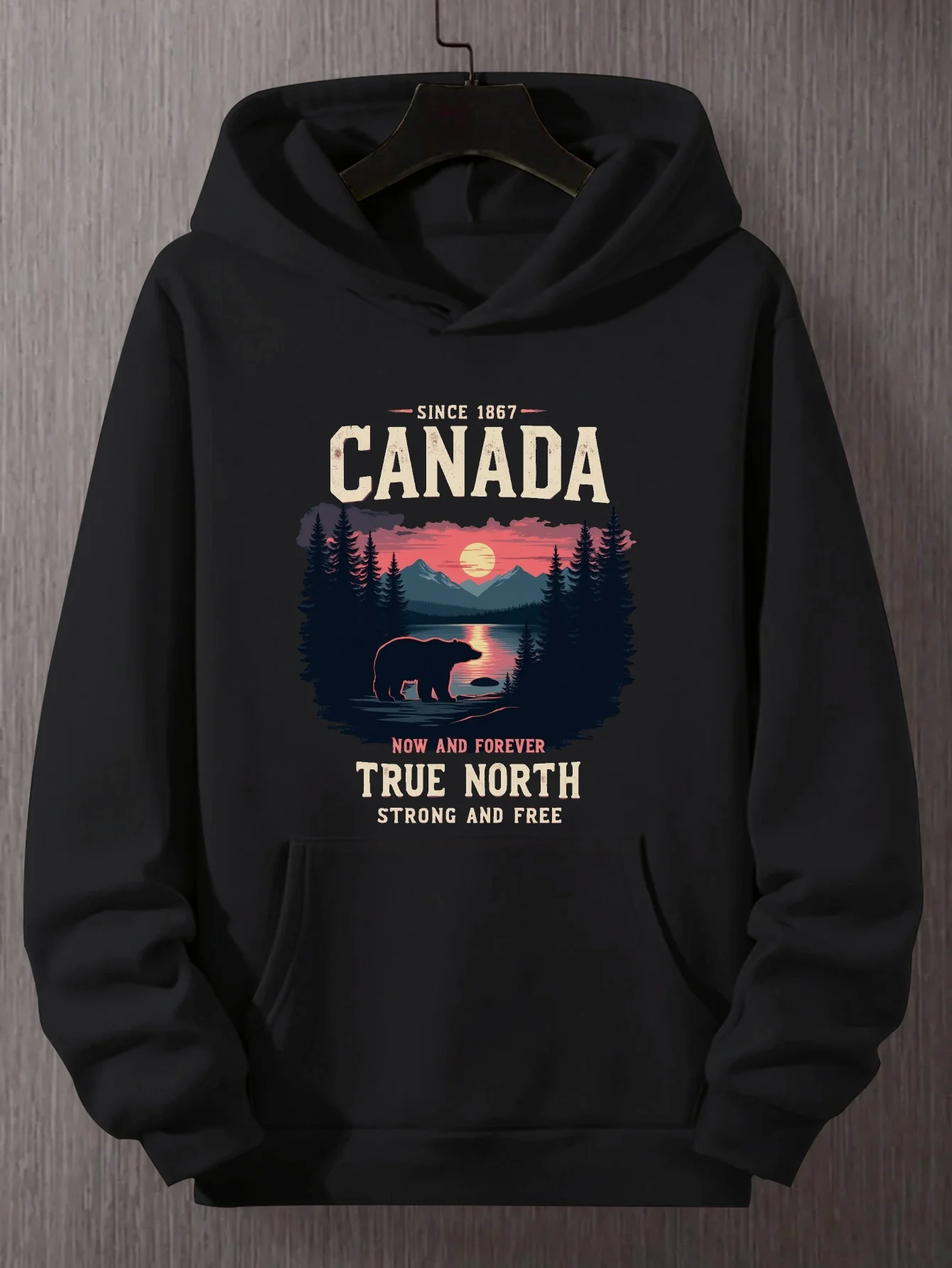 Мужская толстовка с капюшоном Canada Bear больших размеров, с 1956 года, с принтом кленового листа, зеленая, свободная посадка, повседневная, больших размеров
Мужская толстовка с капюшоном Canada Bear больших размеров, с 1956 года, с принтом кленового листа, зеленая, свободная посадка, повседневная, больших размеров