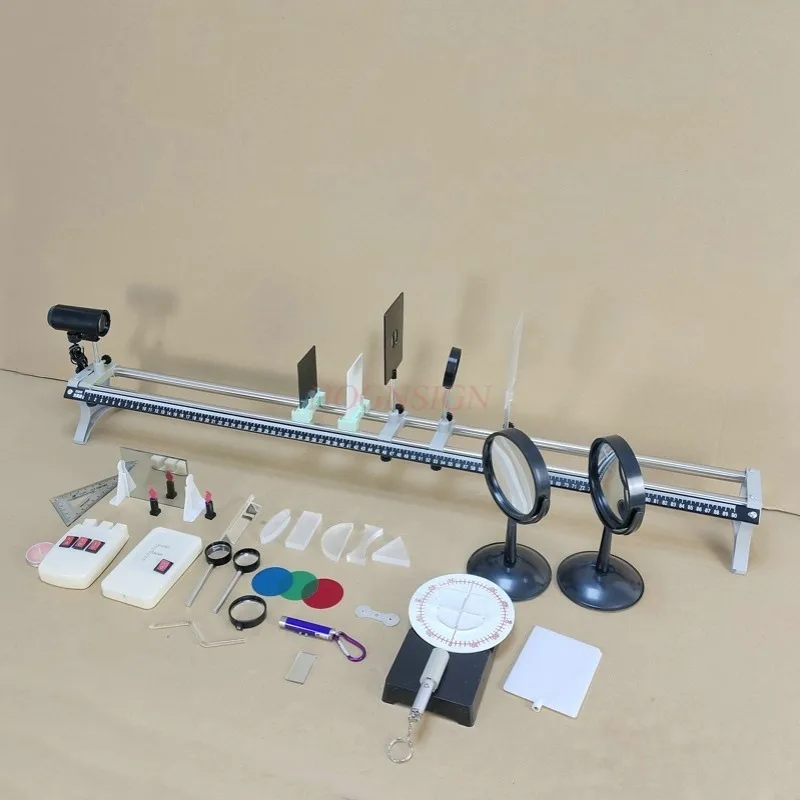 Optical Experiment kit Triangular Prism Convex Lens Concave Mirror Dial Three Line Semiconductor Laser Light Source Physics
Optical Experiment kit Triangular Prism Convex Lens Concave Mirror Dial Three Line Semiconductor Laser Light Source Physics