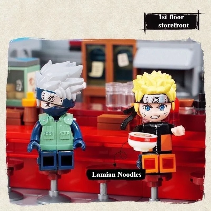 Keeppley Animation Naruto Ichiro Lamian Noodles Shop Building Block Model Children's Educational Toy Birthday Gift Assembled
Keeppley Animation Naruto Ichiro Lamian Noodles Shop Building Block Model Children's Educational Toy Birthday Gift Assembled
