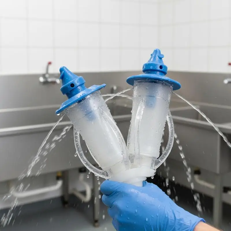 Milking Machine Cleaning Nozzle Liner, Cleaning Tray Parts for Milking Parlor Internal Equipment
Milking Machine Cleaning Nozzle Liner, Cleaning Tray Parts for Milking Parlor Internal Equipment