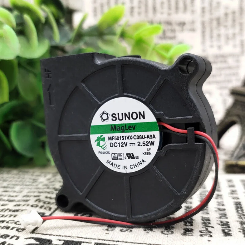 H 1 pcs For SUNON MF50151VX-C08U-A9A 12V 2.52W 5015 blower cooling fan
H 1 pcs For SUNON MF50151VX-C08U-A9A 12V 2.52W 5015 blower cooling fan