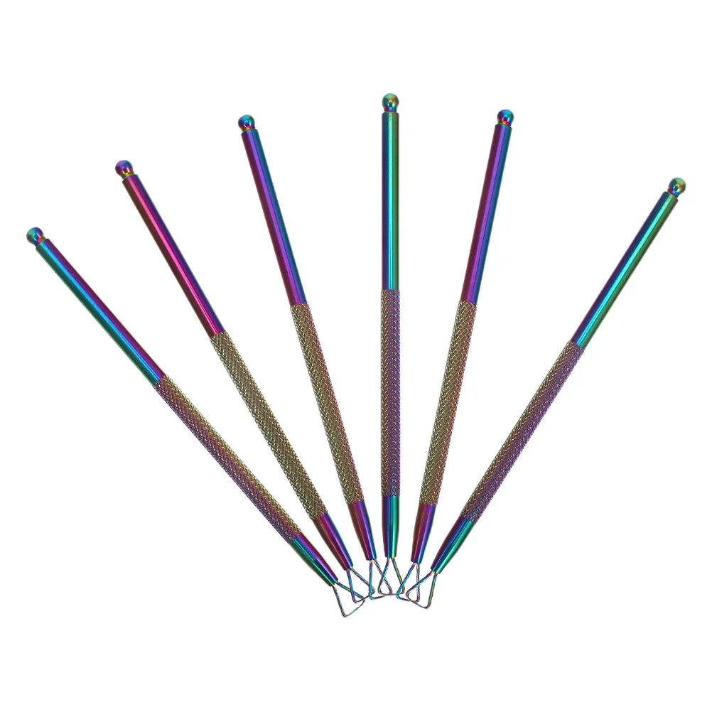 6Pcs Premium Stainless Steel Nail Scraper Set Nail Polish Remover Tool Stick Cuticle Pusher Bulk for Gel Removal Manicure
6Pcs Premium Stainless Steel Nail Scraper Set Nail Polish Remover Tool Stick Cuticle Pusher Bulk for Gel Removal Manicure