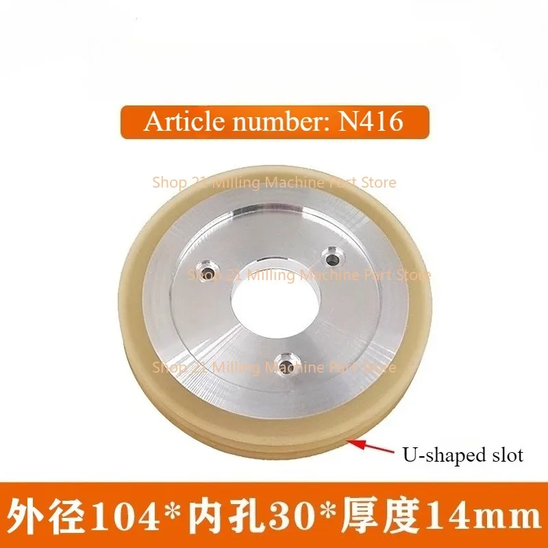 Urethane Tension Roller 104*30*14mm for Makino Wire EDM- Low Speed Machine Spare Parts
Urethane Tension Roller 104*30*14mm for Makino Wire EDM- Low Speed Machine Spare Parts