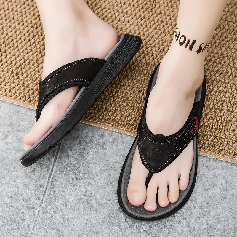 Daily Wear Male Flip Flops Waterproof Rubber Sole Anti Slip Wear Resistant Breathable Lightweight Summer Beach Pool HomeSlippers
Daily Wear Male Flip Flops Waterproof Rubber Sole Anti Slip Wear Resistant Breathable Lightweight Summer Beach Pool HomeSlippers