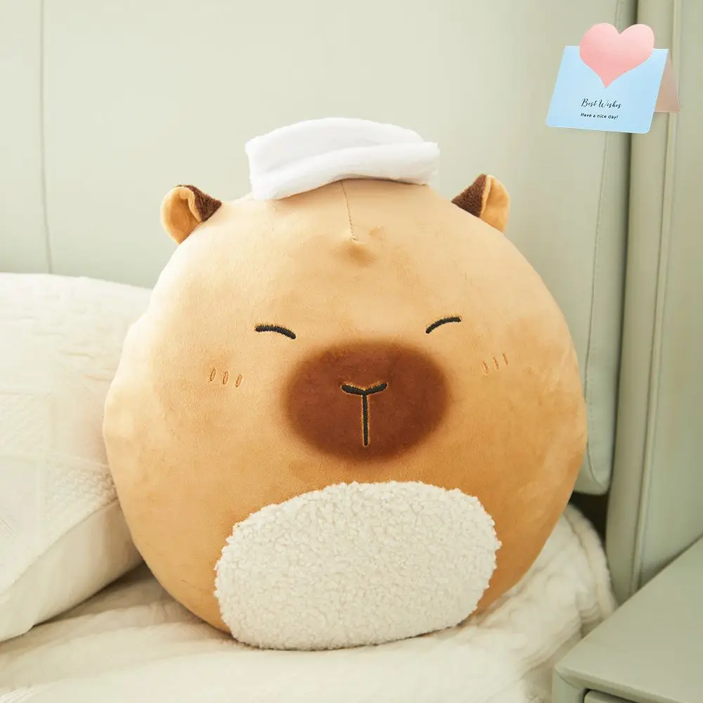 30cm Capybara Plush Toys Cute Stuffed Animals Bathing Capybara with Towel Soft Doll Party Gift Office Desk Decoration Birthday
30cm Capybara Plush Toys Cute Stuffed Animals Bathing Capybara with Towel Soft Doll Party Gift Office Desk Decoration Birthday