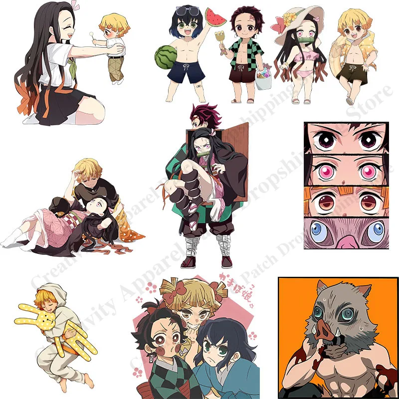 Demon-Slayers Anime Kamado Nezuko Kamado Tanjirou Patches for Clothing on Men Heat Transfer Stickers for T-Shirt Clothes Patch
Demon-Slayers Anime Kamado Nezuko Kamado Tanjirou Patches for Clothing on Men Heat Transfer Stickers for T-Shirt Clothes Patch