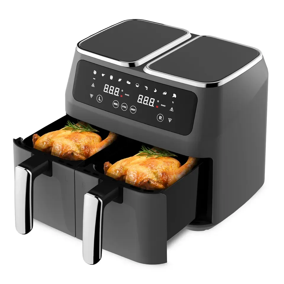 2026 New Model Multi-functionalHot Selling Double Zone Air Fryer With Dual Basket 8l Two Dual Zone Deep Air Fryer Electric Deep
2026 New Model Multi-functionalHot Selling Double Zone Air Fryer With Dual Basket 8l Two Dual Zone Deep Air Fryer Electric Deep
