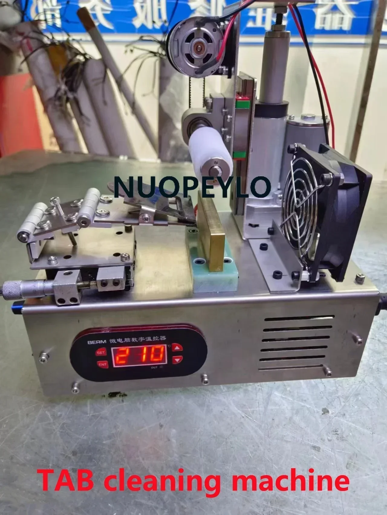 TAB cleaning machine, OCF cleaning, with heating function, temperature adjustable -300 degrees
TAB cleaning machine, OCF cleaning, with heating function, temperature adjustable -300 degrees