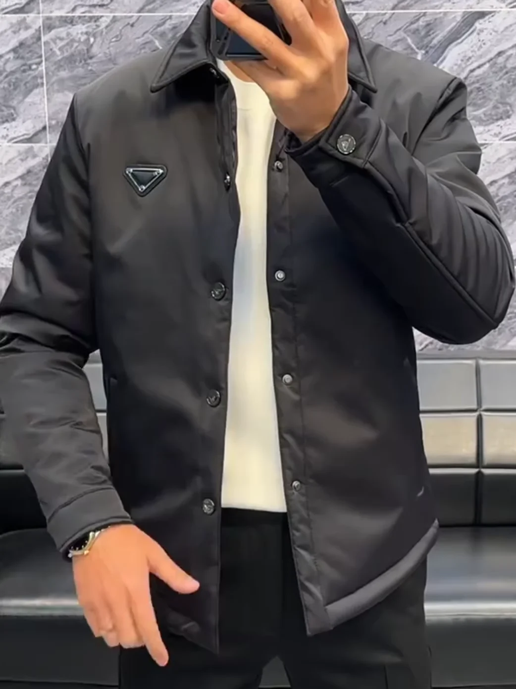 Men's Faionable Casual Collared Jaet Coat Autumn Winter Sli Trendy Versatile Haome Busin European Sle Clothing
Men's Faionable Casual Collared Jaet Coat Autumn Winter Sli Trendy Versatile Haome Busin European Sle Clothing