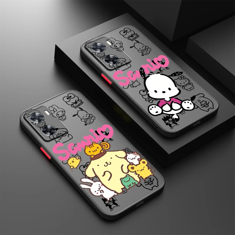 Cartoon Sanrio Pompompurin Frosted Translucent For OPPO X5 X3 A54S A5 A94 A16 A53S A57 A74 A72 A96 A98 A78 5G Back Phone Case
Cartoon Sanrio Pompompurin Frosted Translucent For OPPO X5 X3 A54S A5 A94 A16 A53S A57 A74 A72 A96 A98 A78 5G Back Phone Case